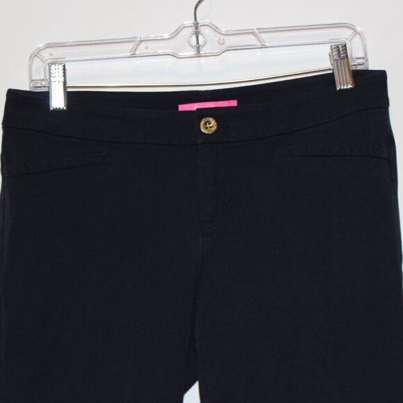Lilly Pulitzer Dark Blue Low-Rise Skinny Jeans   Women's Size 6 - Picture 5 of 15